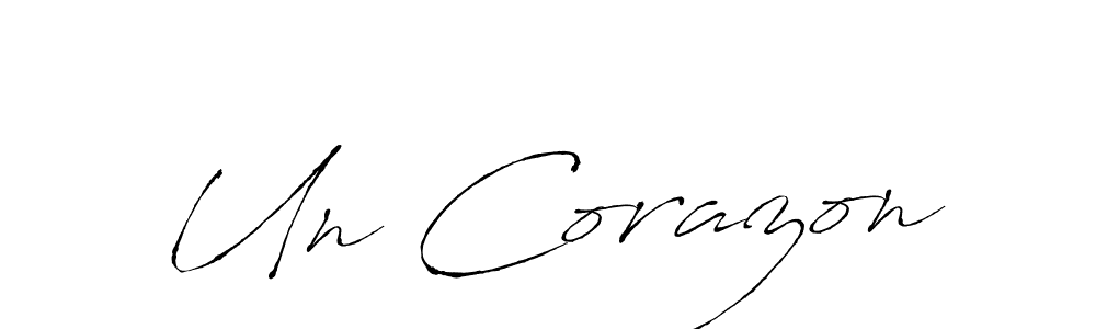 Use a signature maker to create a handwritten signature online. With this signature software, you can design (Antro_Vectra) your own signature for name Un Corazon. Un Corazon signature style 6 images and pictures png