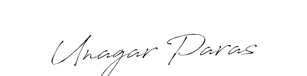 It looks lik you need a new signature style for name Unagar Paras. Design unique handwritten (Antro_Vectra) signature with our free signature maker in just a few clicks. Unagar Paras signature style 6 images and pictures png