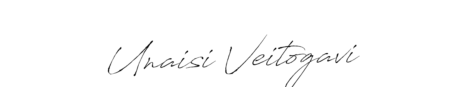 This is the best signature style for the Unaisi Veitogavi name. Also you like these signature font (Antro_Vectra). Mix name signature. Unaisi Veitogavi signature style 6 images and pictures png