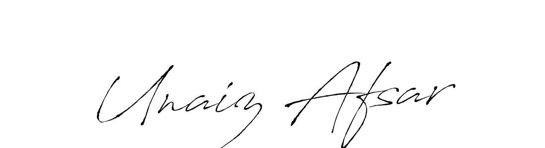 Make a beautiful signature design for name Unaiz Afsar. Use this online signature maker to create a handwritten signature for free. Unaiz Afsar signature style 6 images and pictures png