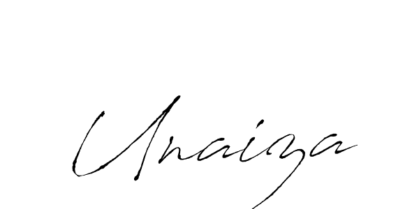 You should practise on your own different ways (Antro_Vectra) to write your name (Unaiza) in signature. don't let someone else do it for you. Unaiza signature style 6 images and pictures png