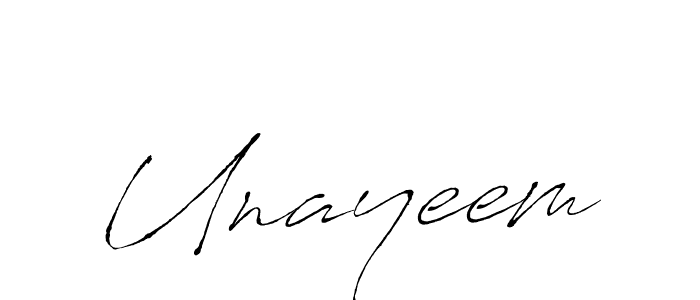 Make a beautiful signature design for name Unayeem. Use this online signature maker to create a handwritten signature for free. Unayeem signature style 6 images and pictures png