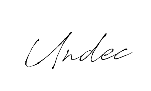 You should practise on your own different ways (Antro_Vectra) to write your name (Undec) in signature. don't let someone else do it for you. Undec signature style 6 images and pictures png