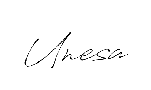 Create a beautiful signature design for name Unesa. With this signature (Antro_Vectra) fonts, you can make a handwritten signature for free. Unesa signature style 6 images and pictures png