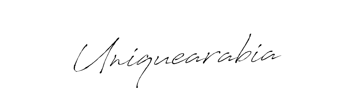 You should practise on your own different ways (Antro_Vectra) to write your name (Uniquearabia) in signature. don't let someone else do it for you. Uniquearabia signature style 6 images and pictures png