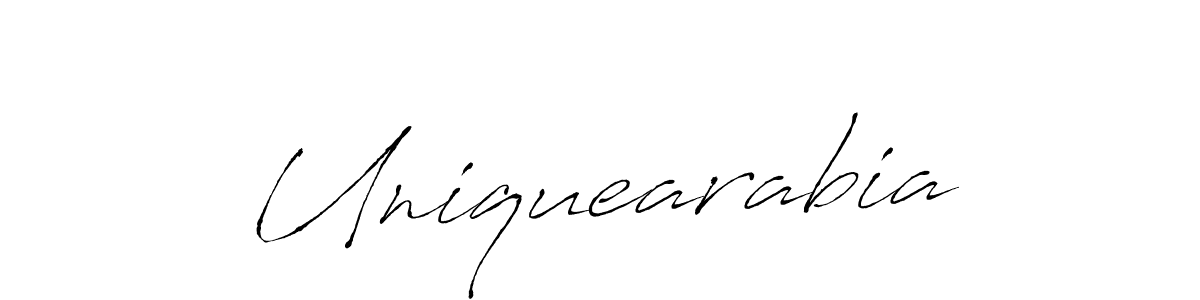 You should practise on your own different ways (Antro_Vectra) to write your name (Uniquearabia) in signature. don't let someone else do it for you. Uniquearabia signature style 6 images and pictures png