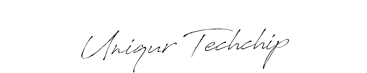 How to Draw Uniqur Techchip signature style? Antro_Vectra is a latest design signature styles for name Uniqur Techchip. Uniqur Techchip signature style 6 images and pictures png