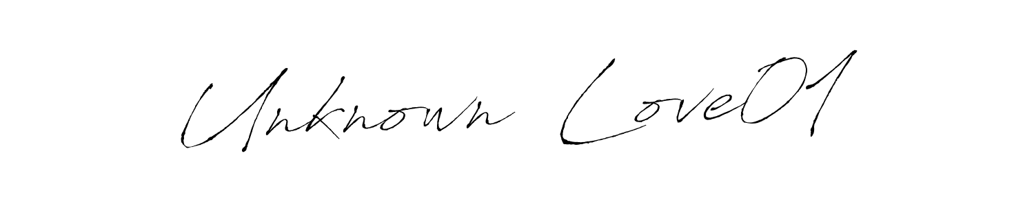 How to make Unknown  Love01 signature? Antro_Vectra is a professional autograph style. Create handwritten signature for Unknown  Love01 name. Unknown  Love01 signature style 6 images and pictures png