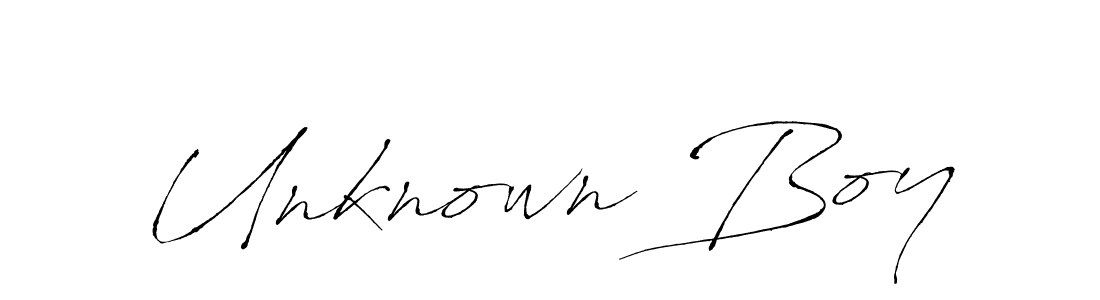 Also You can easily find your signature by using the search form. We will create Unknown Boy name handwritten signature images for you free of cost using Antro_Vectra sign style. Unknown Boy signature style 6 images and pictures png