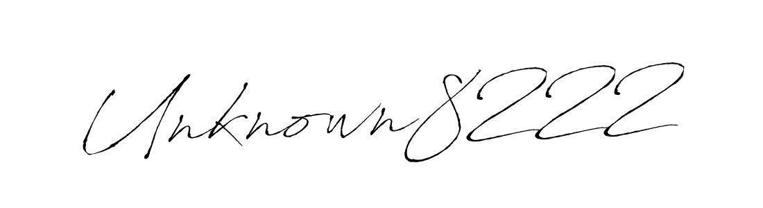 Also we have Unknown8222 name is the best signature style. Create professional handwritten signature collection using Antro_Vectra autograph style. Unknown8222 signature style 6 images and pictures png