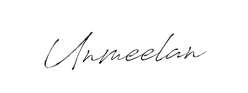 Use a signature maker to create a handwritten signature online. With this signature software, you can design (Antro_Vectra) your own signature for name Unmeelan. Unmeelan signature style 6 images and pictures png