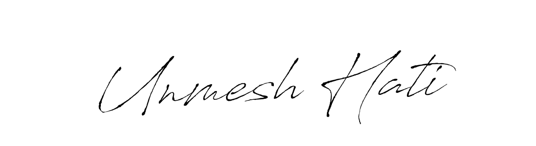 The best way (Antro_Vectra) to make a short signature is to pick only two or three words in your name. The name Unmesh Hati include a total of six letters. For converting this name. Unmesh Hati signature style 6 images and pictures png