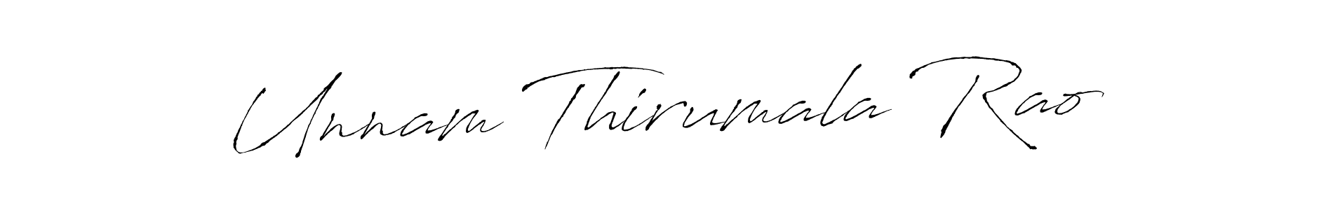 Also You can easily find your signature by using the search form. We will create Unnam Thirumala Rao name handwritten signature images for you free of cost using Antro_Vectra sign style. Unnam Thirumala Rao signature style 6 images and pictures png