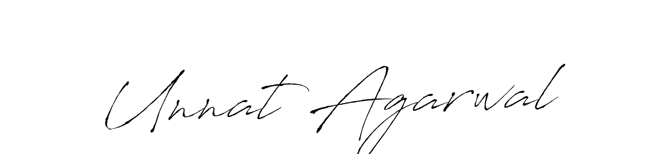 Make a beautiful signature design for name Unnat Agarwal. Use this online signature maker to create a handwritten signature for free. Unnat Agarwal signature style 6 images and pictures png