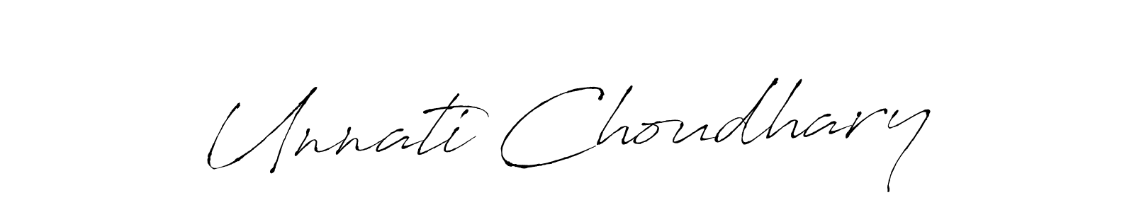 Use a signature maker to create a handwritten signature online. With this signature software, you can design (Antro_Vectra) your own signature for name Unnati Choudhary. Unnati Choudhary signature style 6 images and pictures png