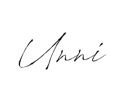 How to Draw Unni signature style? Antro_Vectra is a latest design signature styles for name Unni. Unni signature style 6 images and pictures png