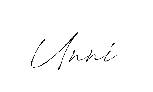 Best and Professional Signature Style for Unni . Antro_Vectra Best Signature Style Collection. Unni  signature style 6 images and pictures png