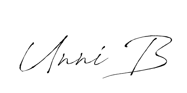 See photos of Unni B official signature by Spectra . Check more albums & portfolios. Read reviews & check more about Antro_Vectra font. Unni B signature style 6 images and pictures png