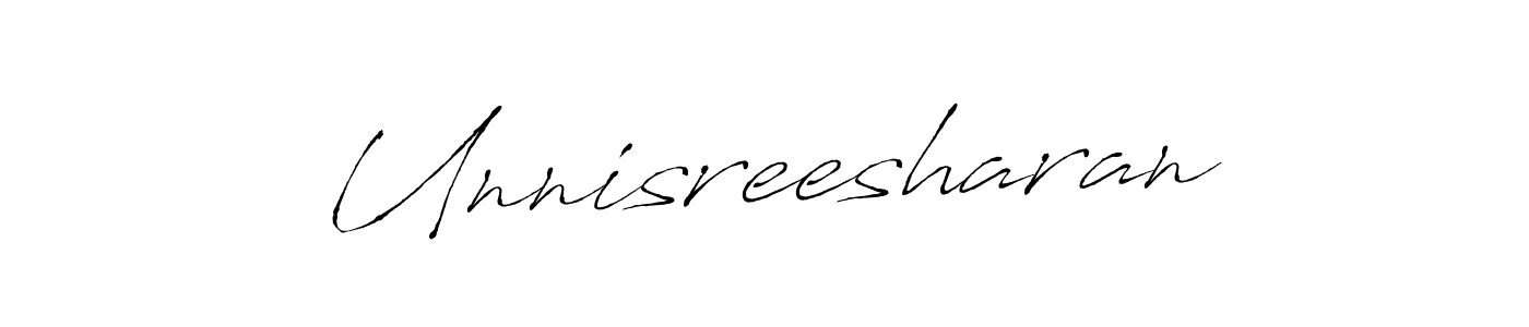 Best and Professional Signature Style for Unnisreesharan. Antro_Vectra Best Signature Style Collection. Unnisreesharan signature style 6 images and pictures png