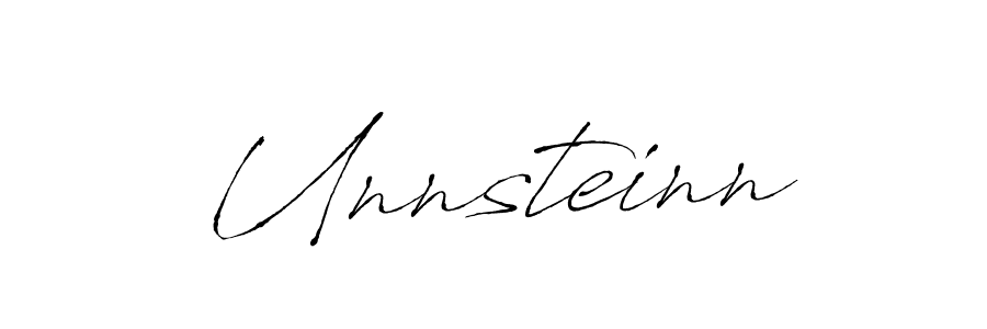 if you are searching for the best signature style for your name Unnsteinn. so please give up your signature search. here we have designed multiple signature styles  using Antro_Vectra. Unnsteinn signature style 6 images and pictures png