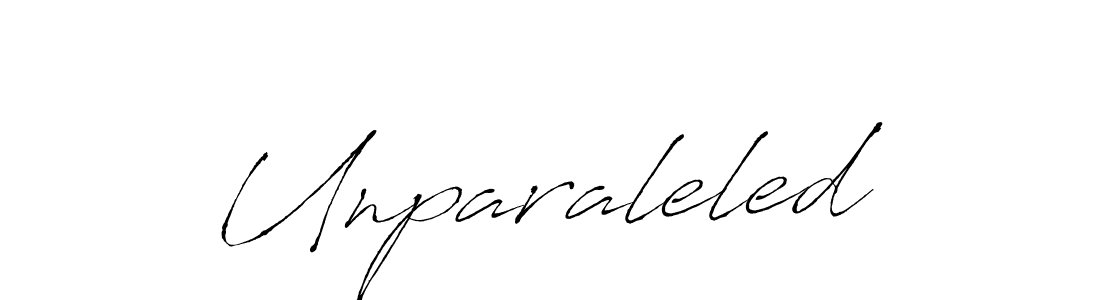 Also You can easily find your signature by using the search form. We will create Unparaleled name handwritten signature images for you free of cost using Antro_Vectra sign style. Unparaleled signature style 6 images and pictures png