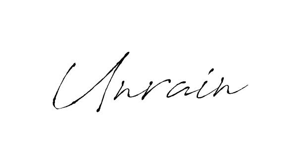 This is the best signature style for the Unrain name. Also you like these signature font (Antro_Vectra). Mix name signature. Unrain signature style 6 images and pictures png