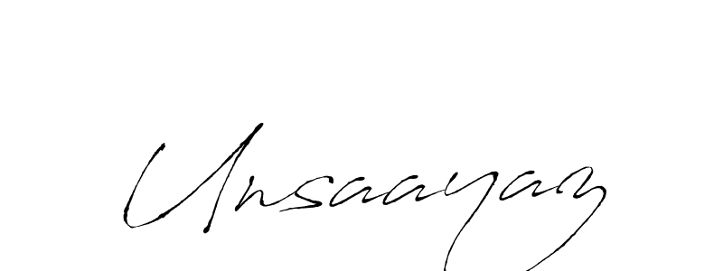 It looks lik you need a new signature style for name Unsaayaz. Design unique handwritten (Antro_Vectra) signature with our free signature maker in just a few clicks. Unsaayaz signature style 6 images and pictures png