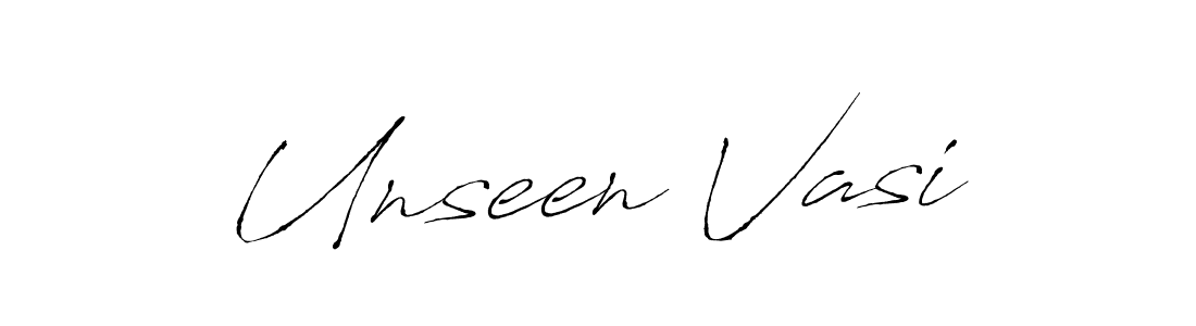 Make a beautiful signature design for name Unseen Vasi. Use this online signature maker to create a handwritten signature for free. Unseen Vasi signature style 6 images and pictures png