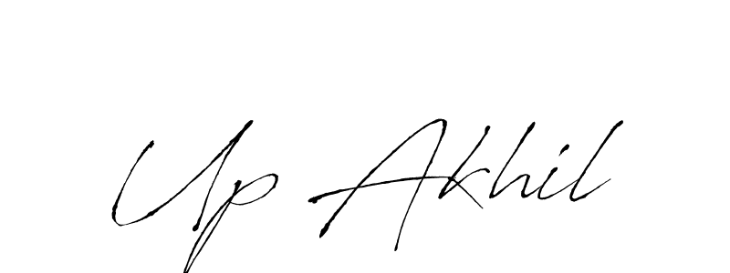 Antro_Vectra is a professional signature style that is perfect for those who want to add a touch of class to their signature. It is also a great choice for those who want to make their signature more unique. Get Up Akhil name to fancy signature for free. Up Akhil signature style 6 images and pictures png