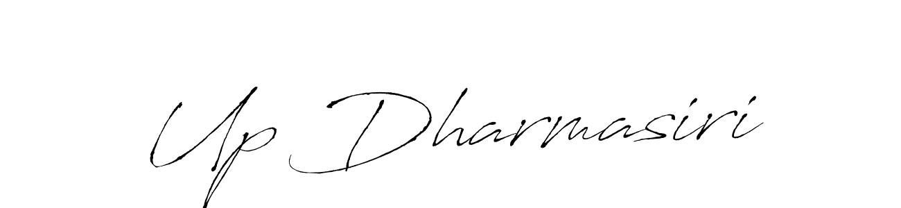 How to Draw Up Dharmasiri signature style? Antro_Vectra is a latest design signature styles for name Up Dharmasiri. Up Dharmasiri signature style 6 images and pictures png
