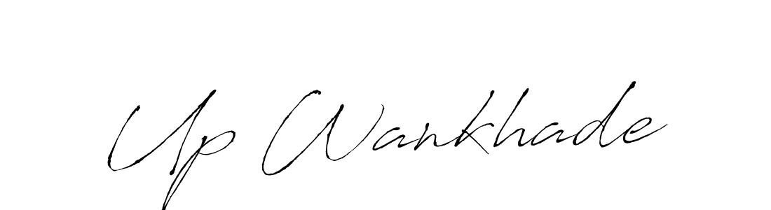 if you are searching for the best signature style for your name Up Wankhade. so please give up your signature search. here we have designed multiple signature styles  using Antro_Vectra. Up Wankhade signature style 6 images and pictures png