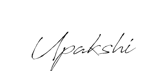 Make a beautiful signature design for name Upakshi. With this signature (Antro_Vectra) style, you can create a handwritten signature for free. Upakshi signature style 6 images and pictures png