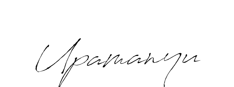 You should practise on your own different ways (Antro_Vectra) to write your name (Upamanyu) in signature. don't let someone else do it for you. Upamanyu signature style 6 images and pictures png