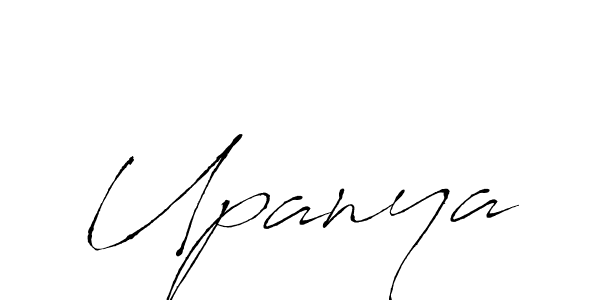 Create a beautiful signature design for name Upanya. With this signature (Antro_Vectra) fonts, you can make a handwritten signature for free. Upanya signature style 6 images and pictures png