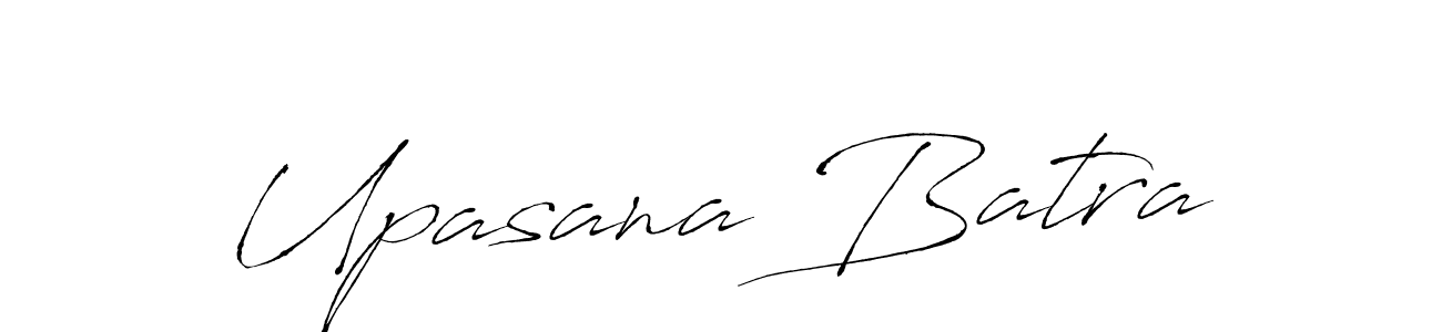 Design your own signature with our free online signature maker. With this signature software, you can create a handwritten (Antro_Vectra) signature for name Upasana Batra. Upasana Batra signature style 6 images and pictures png