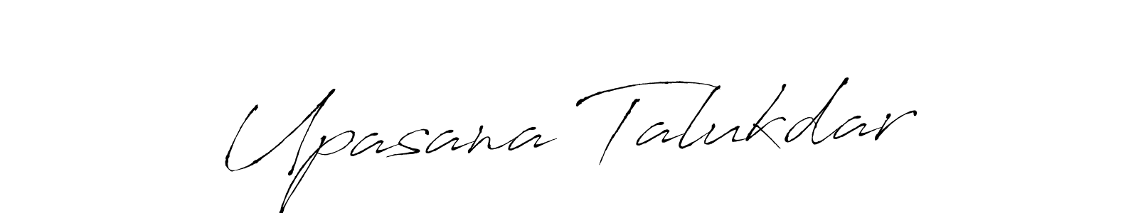 Make a beautiful signature design for name Upasana Talukdar. With this signature (Antro_Vectra) style, you can create a handwritten signature for free. Upasana Talukdar signature style 6 images and pictures png