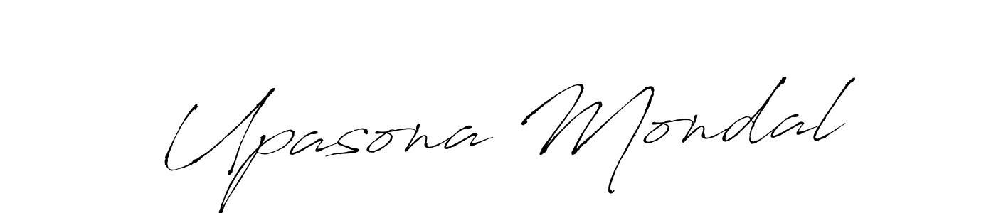 Make a beautiful signature design for name Upasona Mondal. Use this online signature maker to create a handwritten signature for free. Upasona Mondal signature style 6 images and pictures png
