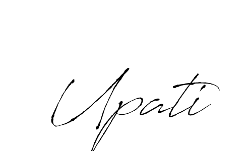 Design your own signature with our free online signature maker. With this signature software, you can create a handwritten (Antro_Vectra) signature for name Upati. Upati signature style 6 images and pictures png