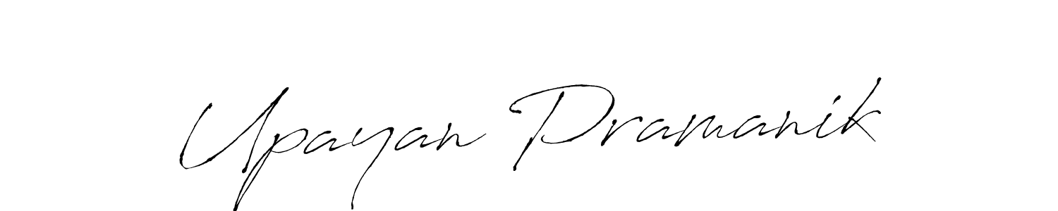 You should practise on your own different ways (Antro_Vectra) to write your name (Upayan Pramanik) in signature. don't let someone else do it for you. Upayan Pramanik signature style 6 images and pictures png