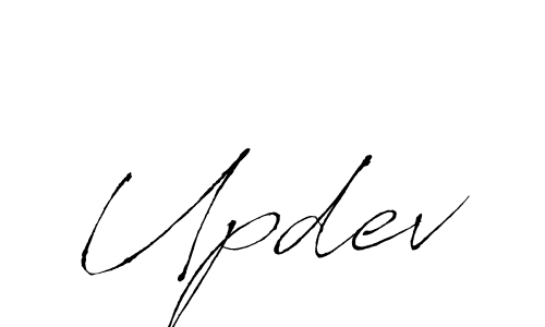 Similarly Antro_Vectra is the best handwritten signature design. Signature creator online .You can use it as an online autograph creator for name Updev. Updev signature style 6 images and pictures png