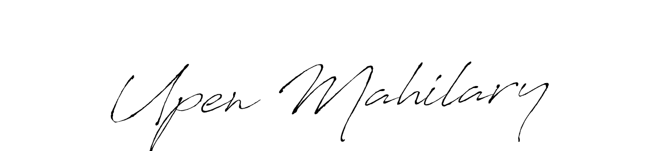 Similarly Antro_Vectra is the best handwritten signature design. Signature creator online .You can use it as an online autograph creator for name Upen Mahilary. Upen Mahilary signature style 6 images and pictures png