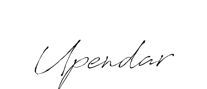 Design your own signature with our free online signature maker. With this signature software, you can create a handwritten (Antro_Vectra) signature for name Upendar. Upendar signature style 6 images and pictures png