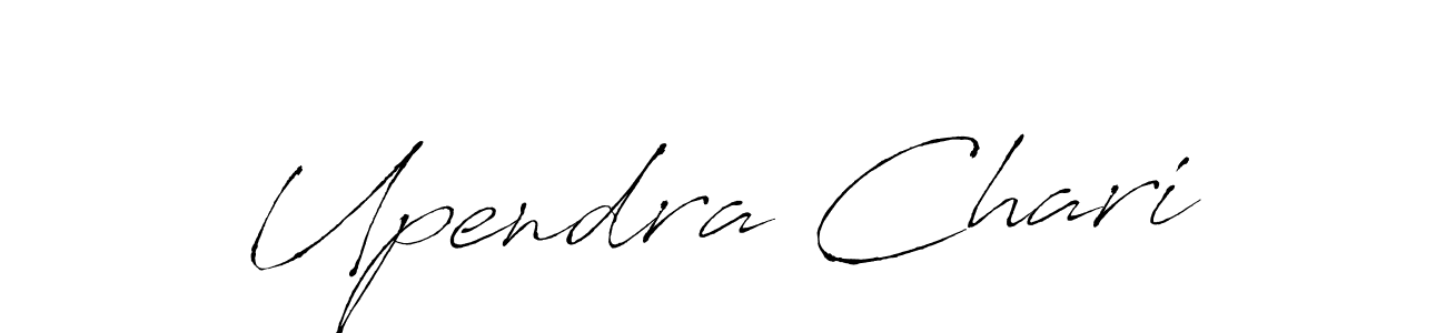 Also we have Upendra Chari name is the best signature style. Create professional handwritten signature collection using Antro_Vectra autograph style. Upendra Chari signature style 6 images and pictures png