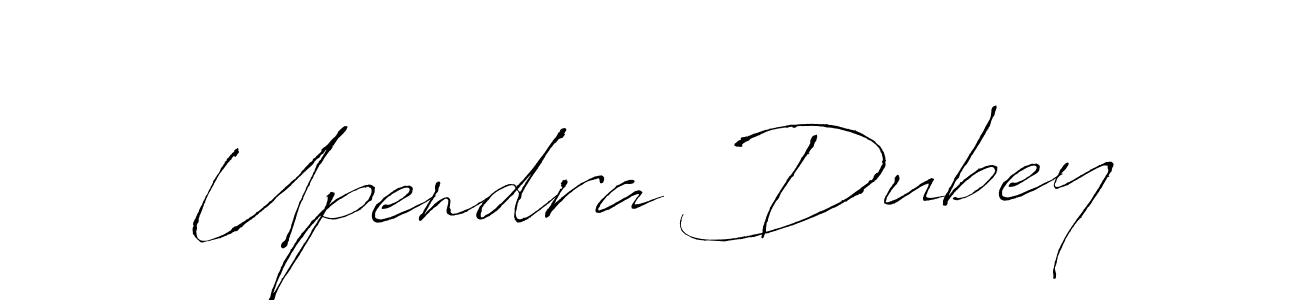 Create a beautiful signature design for name Upendra Dubey. With this signature (Antro_Vectra) fonts, you can make a handwritten signature for free. Upendra Dubey signature style 6 images and pictures png