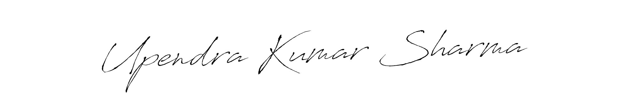 Use a signature maker to create a handwritten signature online. With this signature software, you can design (Antro_Vectra) your own signature for name Upendra Kumar Sharma. Upendra Kumar Sharma signature style 6 images and pictures png
