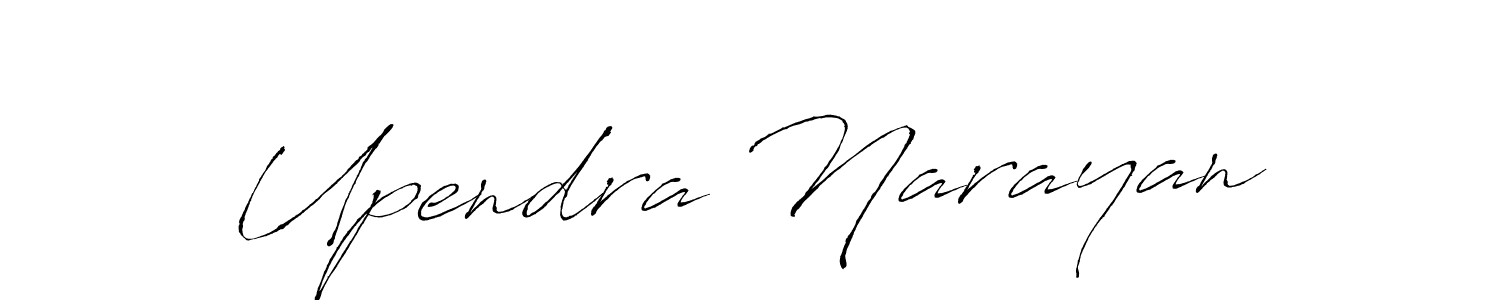 You should practise on your own different ways (Antro_Vectra) to write your name (Upendra Narayan) in signature. don't let someone else do it for you. Upendra Narayan signature style 6 images and pictures png