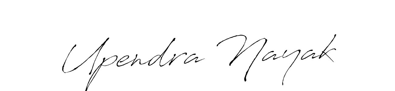 Design your own signature with our free online signature maker. With this signature software, you can create a handwritten (Antro_Vectra) signature for name Upendra Nayak. Upendra Nayak signature style 6 images and pictures png
