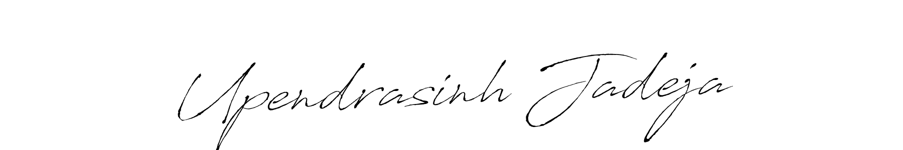 Upendrasinh Jadeja stylish signature style. Best Handwritten Sign (Antro_Vectra) for my name. Handwritten Signature Collection Ideas for my name Upendrasinh Jadeja. Upendrasinh Jadeja signature style 6 images and pictures png