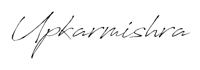 This is the best signature style for the Upkarmishra name. Also you like these signature font (Antro_Vectra). Mix name signature. Upkarmishra signature style 6 images and pictures png