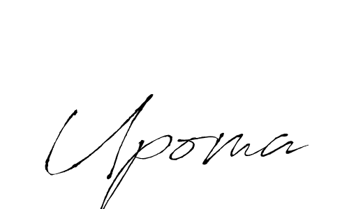 Upoma stylish signature style. Best Handwritten Sign (Antro_Vectra) for my name. Handwritten Signature Collection Ideas for my name Upoma. Upoma signature style 6 images and pictures png